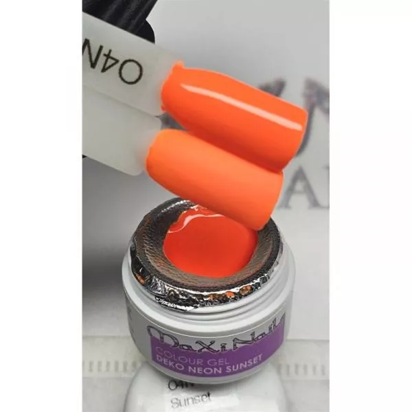 Farbgel Deko Neon Sunset
